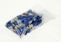 Faston 6,3x0,8mm capicorda 100pz. blu