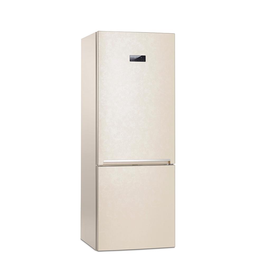 Mod. rcne520e20b frigorifero combi total no frost. - a+ - elettronicosabbia marmorizzato - beko -