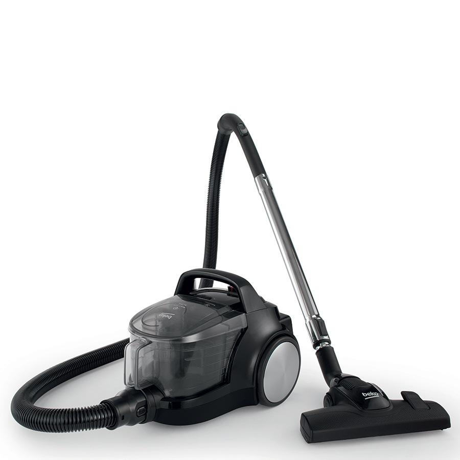 Vco62602ab traino senza sacco 800watt, 2,5 lt,tecnologia ciclonica, nero  - beko -