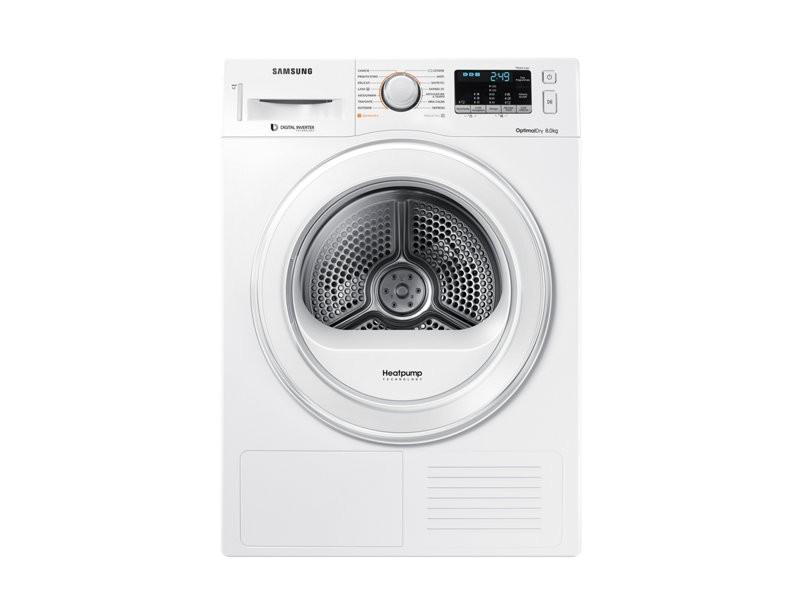 Libera installazione carica frontale 8kg a+++ bianco asciugatrice samsung