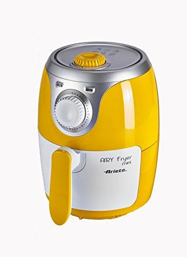 Ariete 4615 airy fryer mini - friggitrice ad aria, 1000 w, 2 lt., 400 gr