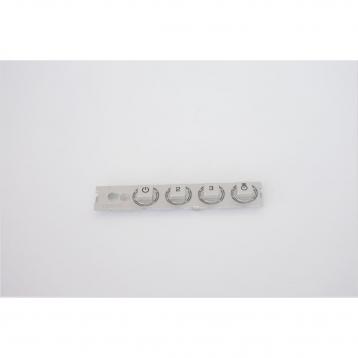 Tastiera c.esz3v silver 9,5x9,5s.s.frk+g per cappa - elica