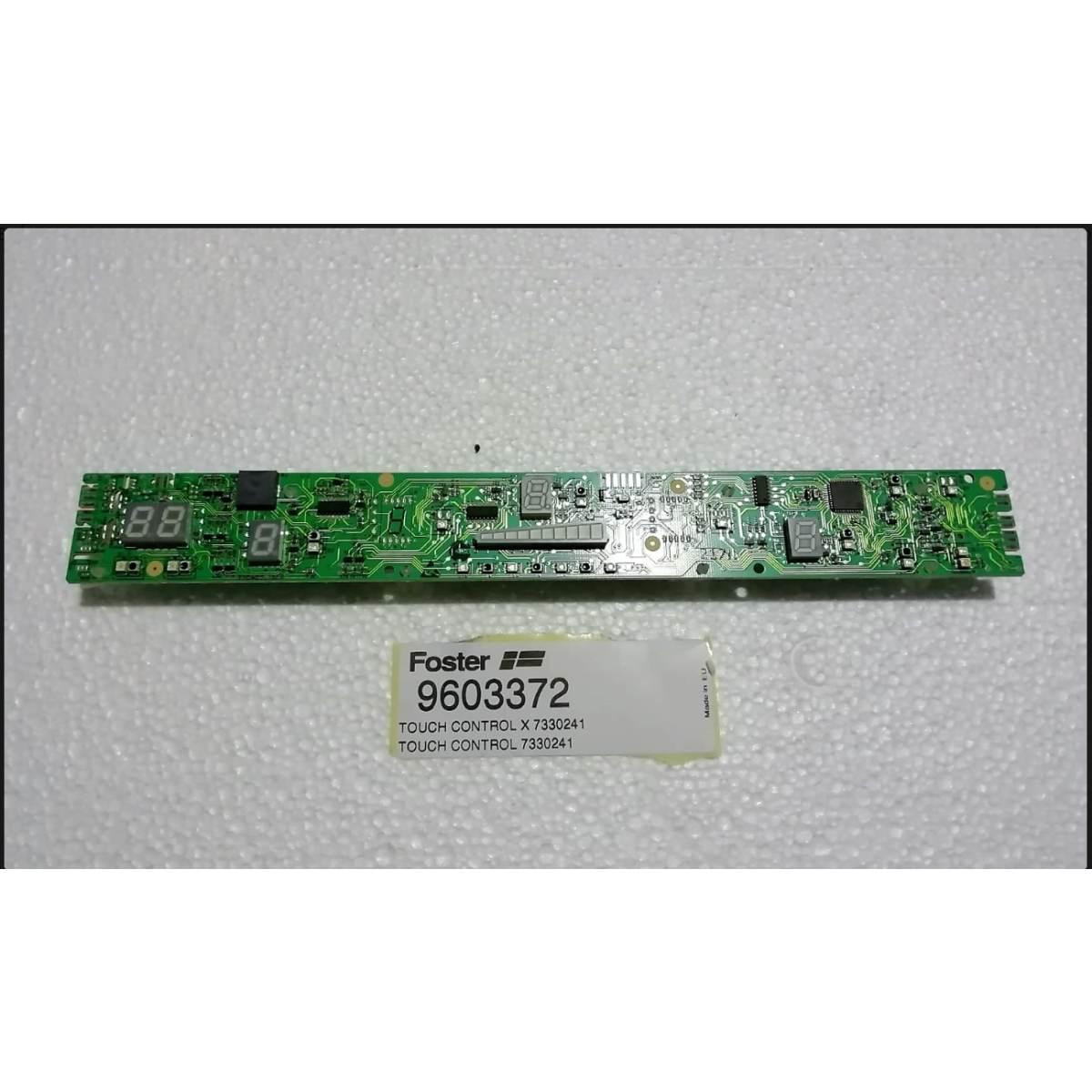 Scheda comandi touch per piano cottura induzione - foster