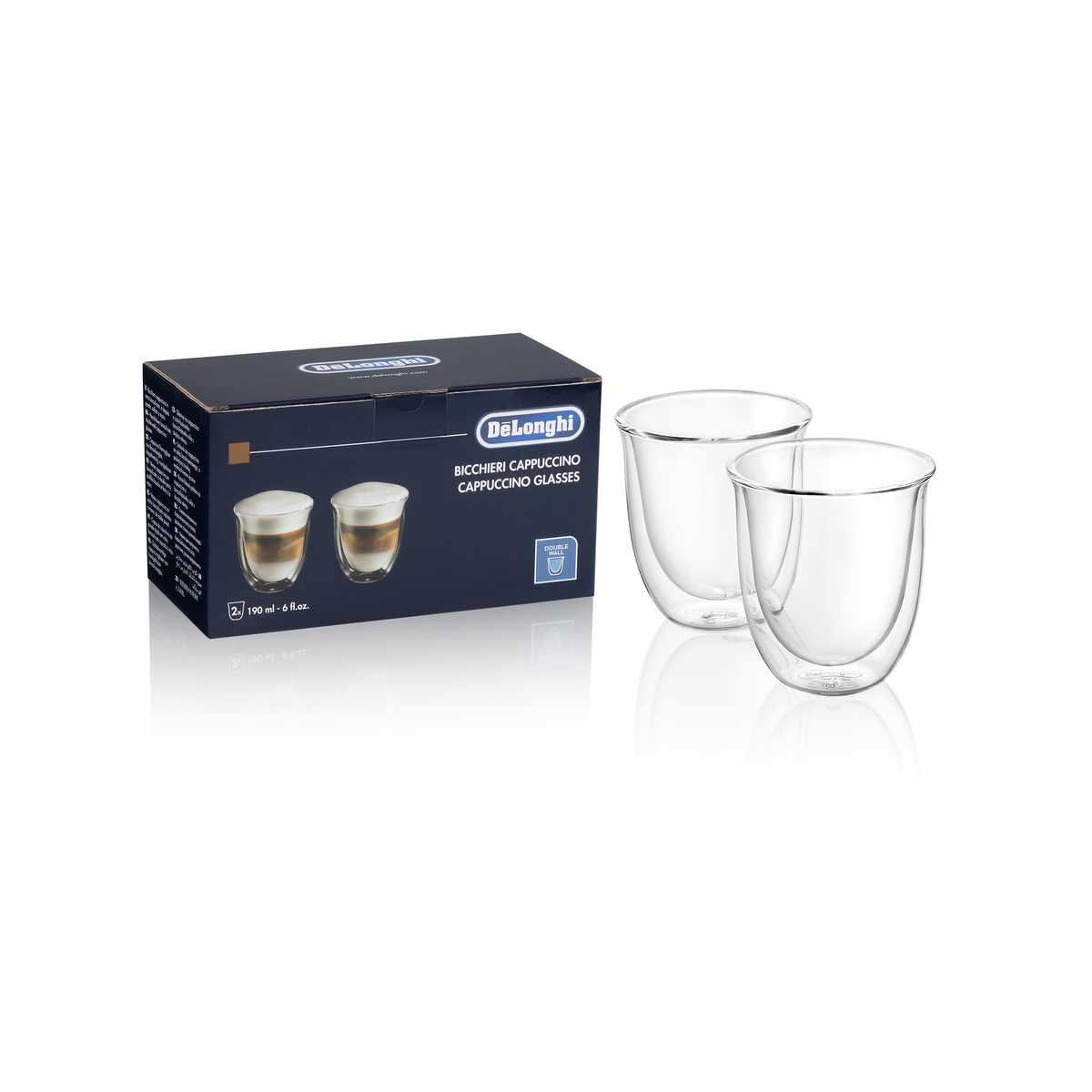 Cappuccino glass (190ml) de longhi